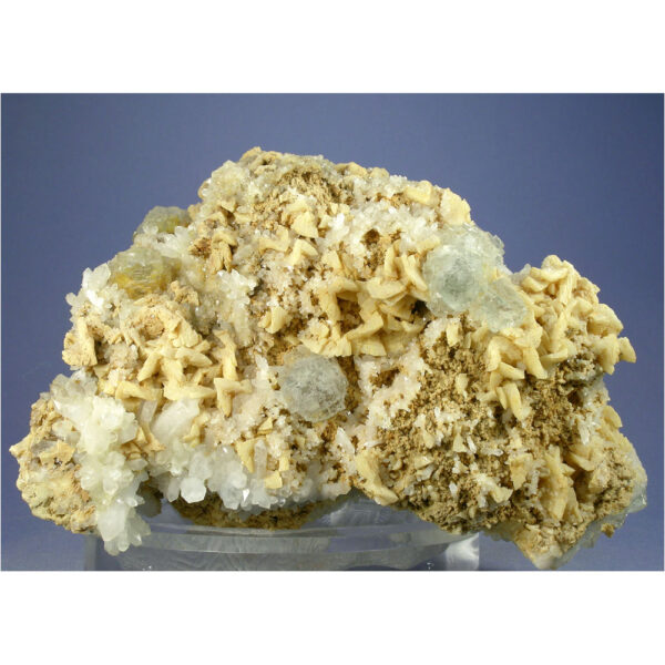 Fluorite, Quartz, Dolomite from Shangbao Mine, Hunan Province, China - Image 4