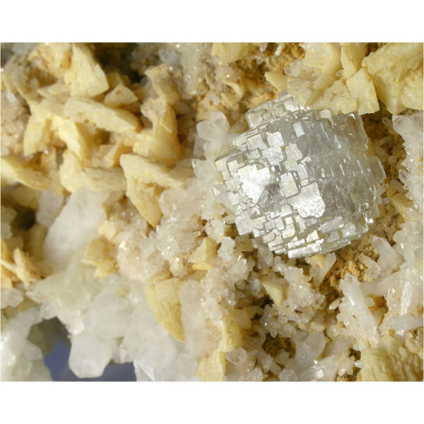 Fluorite, Quartz, Dolomite from Shangbao Mine, Hunan Province, China - Image 6