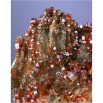 Vanadinite, Barite from Mibladen, Khenifra Province, Morocco - Image 3