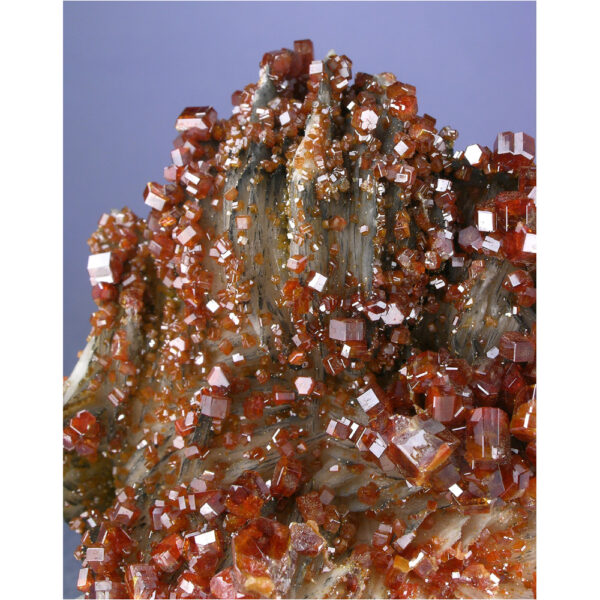 Vanadinite, Barite from Mibladen, Khenifra Province, Morocco - Image 3