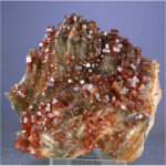 Vanadinite, Barite from Mibladen, Khenifra Province, Morocco - Image 4