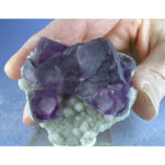Fluorite, Quartz from Yindu Mine, Inner Mongolia, China
