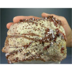 Vanadinite from Mibladen, Khenifra Province, Morocco
