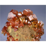 Vanadinite from Mibladen, Khenifra Province, Morocco
