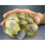 Calcite, Quartz from Longyan Mine, Fujian Province, China