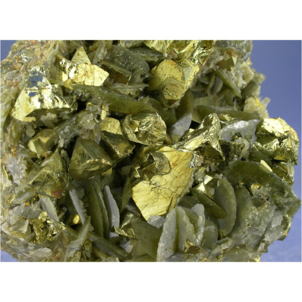 Chalcopyrite, Siderite from Kaiwu Mine, Guizhou Province, China - Image 2