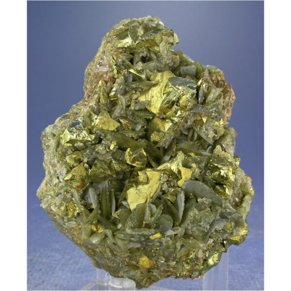 Chalcopyrite, Siderite from Kaiwu Mine, Guizhou Province, China - Image 3