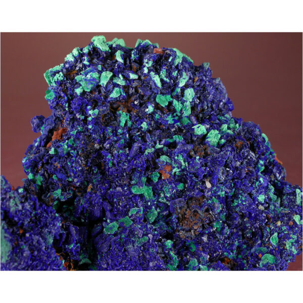 Azurite, Malachite from Mecissi (M'Cissi), Er Rachidia Province, Morocco - Image 2