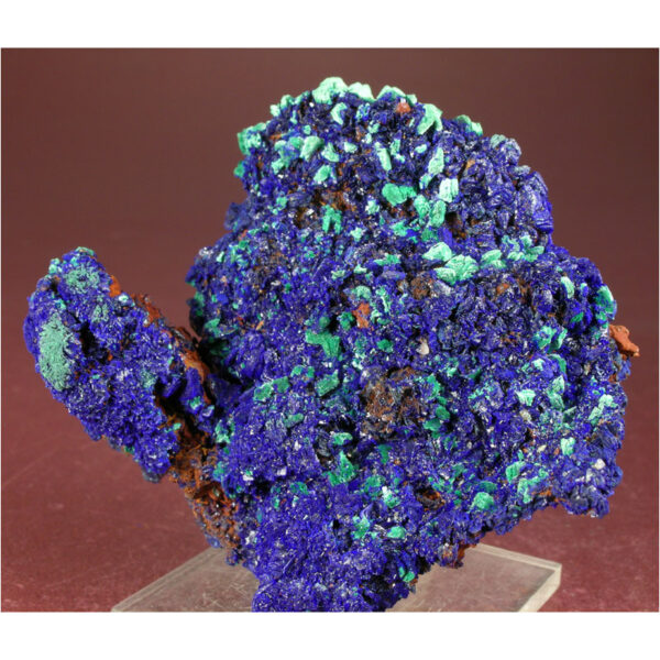 Azurite, Malachite from Mecissi (M'Cissi), Er Rachidia Province, Morocco - Image 3