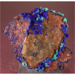 Azurite, Malachite from Mecissi (M'Cissi), Er Rachidia Province, Morocco - Image 4