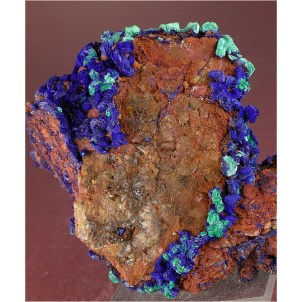 Azurite, Malachite from Mecissi (M'Cissi), Er Rachidia Province, Morocco - Image 5