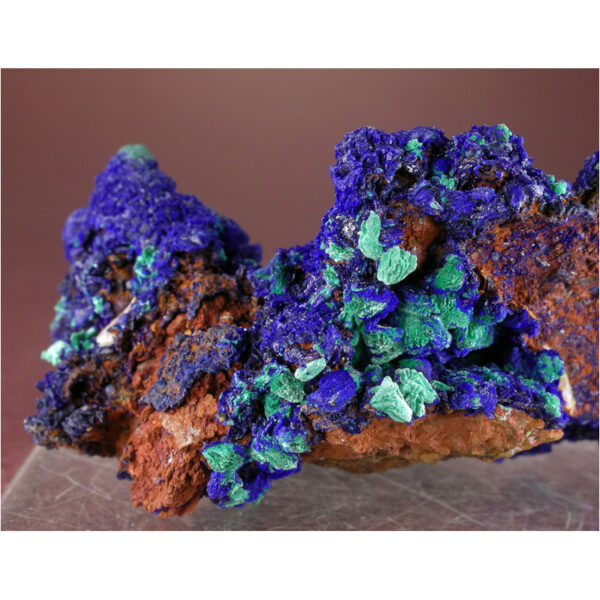 Azurite, Malachite from Mecissi (M'Cissi), Er Rachidia Province, Morocco - Image 6