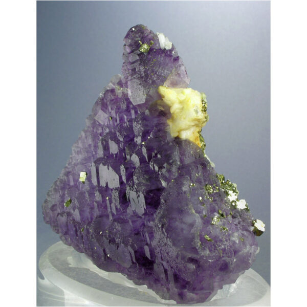 Fluorite, Pyrite, Dolomite from Shangbao Mine, Hunan Province, China - Image 6