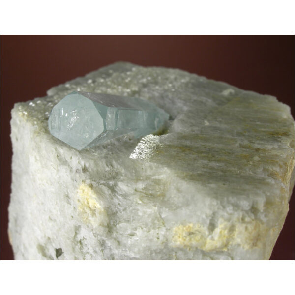 Aquamarine, Albite from Shigar Valley, Baltistan, Pakistan - Image 4