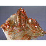 Vanadinite, Barite from Mibladen, Khenifra Province, Morocco