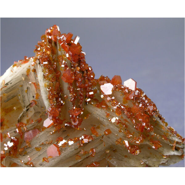 Vanadinite, Barite from Mibladen, Khenifra Province, Morocco - Image 4