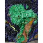 Azurite, Malachite from Aouli, Khenifra Province, Morocco - Image 6