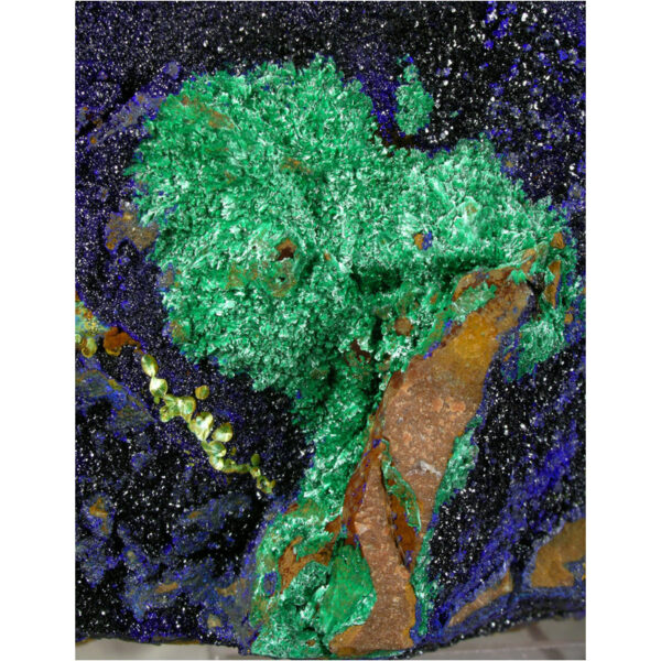 Azurite, Malachite from Aouli, Khenifra Province, Morocco - Image 6