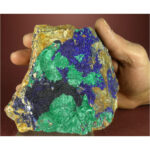 Azurite, Malachite from Aouli, Khenifra Province, Morocco - Image 2