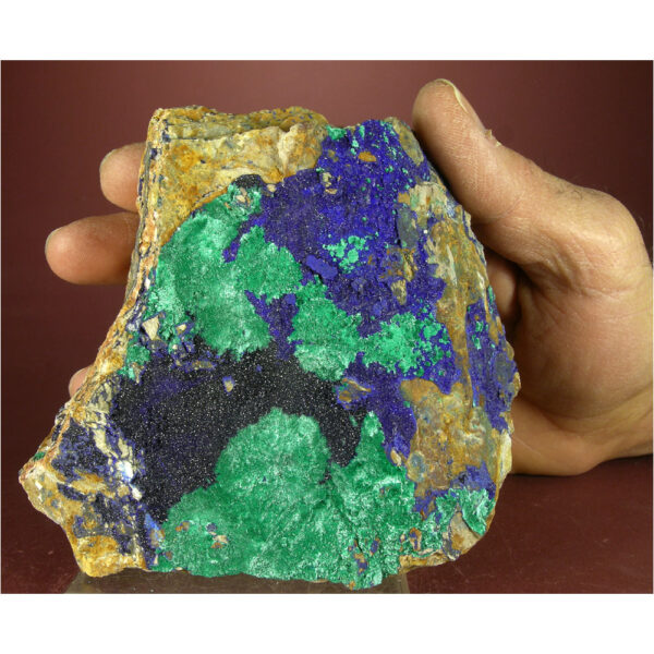 Azurite, Malachite from Aouli, Khenifra Province, Morocco - Image 2