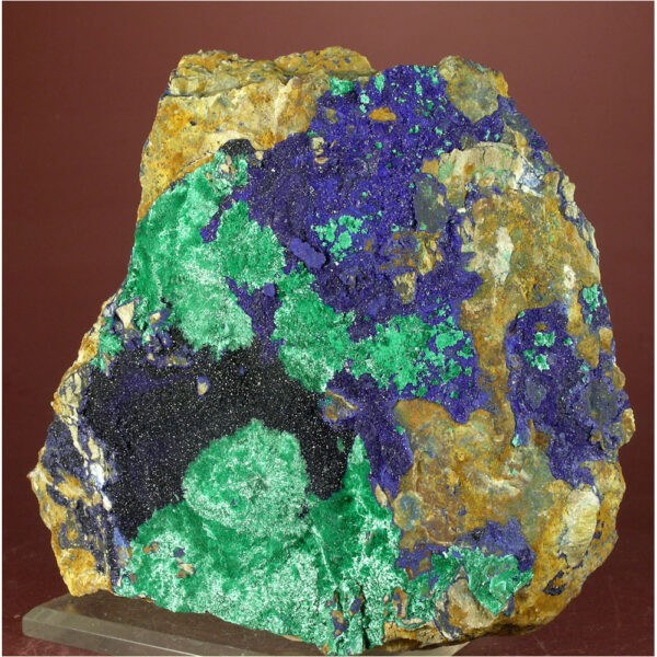 Azurite, Malachite from Aouli, Khenifra Province, Morocco - Image 3
