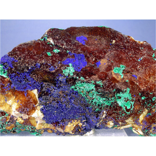 Azurite, Malachite from Aouli, Khénifra Province, Morocco - Image 3
