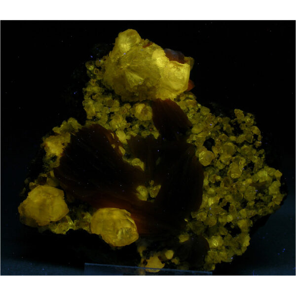 Cerussite, Barite, Galena from Mibladen, Khenifra Province, Morocco - Image 2