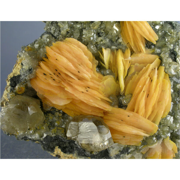 Cerussite, Barite, Galena from Mibladen, Khenifra Province, Morocco - Image 5