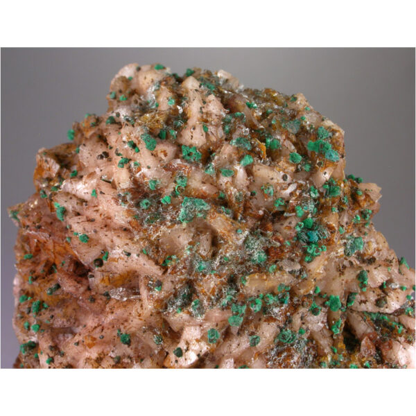 Rosasite, Ferroan Dolomite, Selenite from Bou Bekker, Touissit, Morocco - Image 4