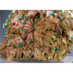 Rosasite, Ferroan Dolomite from Bou Bekker, Touissit, Morocco - Image 3