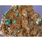 Rosasite, Ferroan Dolomite from Bou Beker, Touissit, Morocco - Image 2
