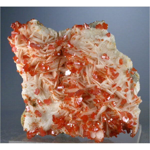 Vanadinite, Barite from Mibladen, Khenifra Province, Morocco - Image 7
