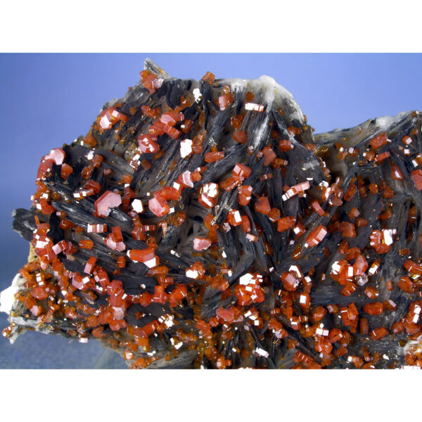 Vanadinite, Barite from Mibladen, Khenifra Province, Morocco - Image 3