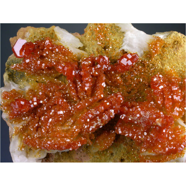 Vanadinite, Barite from Mibladen, Khenifra Province, Morocco - Image 5