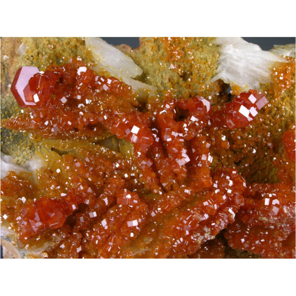 Vanadinite, Barite from Mibladen, Khenifra Province, Morocco - Image 4