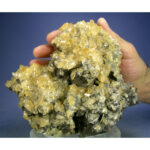 Calcite, Sphalerite from Elmwood Mine, Carthage, Tennessee, USA