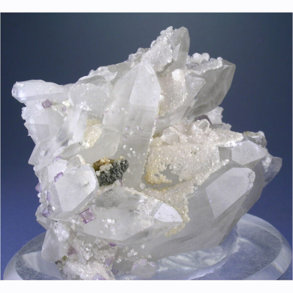 Quartz, Calcite, Fluorite, Arsenopyrite from Yaogangxian Mine, Hunan Province, China - Image 6
