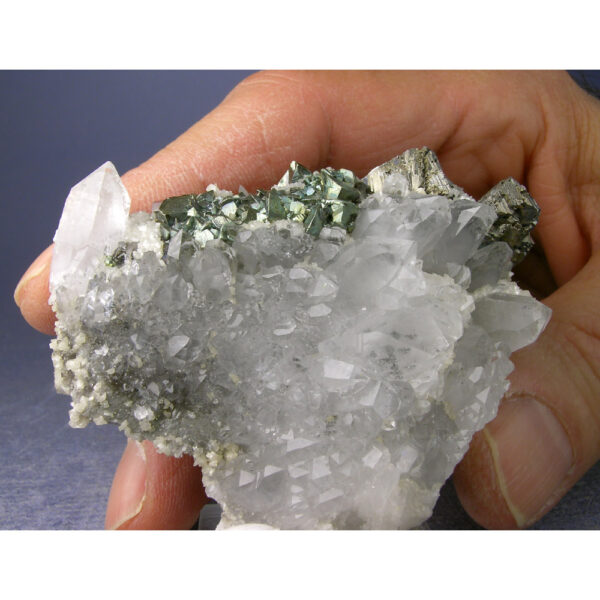 Quartz, Arsenopyrite,  Chalcopyrite from Yaogangxian Mine, Hunan Province, China - Image 2