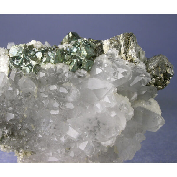 Quartz, Arsenopyrite,  Chalcopyrite from Yaogangxian Mine, Hunan Province, China - Image 4