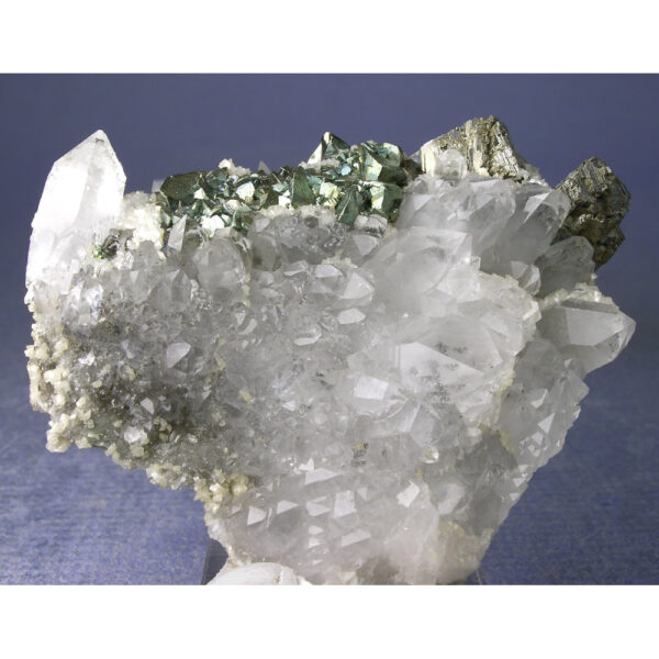 Quartz, Arsenopyrite,  Chalcopyrite from Yaogangxian Mine, Hunan Province, China - Image 6
