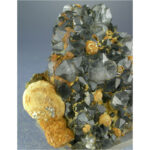 Quartz, Siderite, Boulangerite from Cavnic, Maramures Co., Romania - Image 5