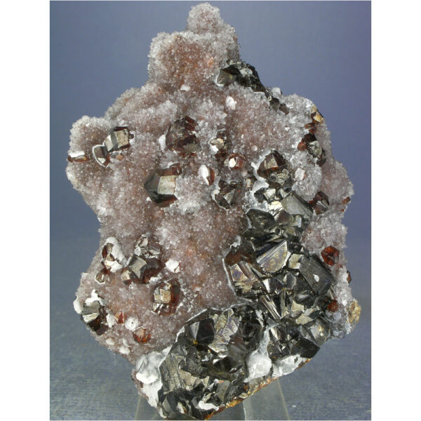 Sphalerite, Quartz from Shuikoushan Mine, Henan Province, China - Image 4