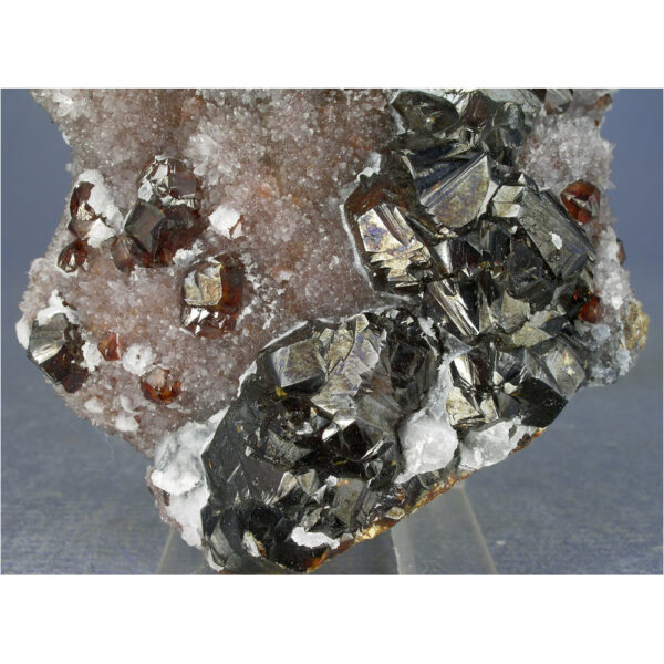 Sphalerite, Quartz from Shuikoushan Mine, Henan Province, China - Image 5