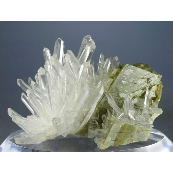 Siderite, Quartz from Saint-Pierre-de-Mésage , Vizille, Isère, France - Image 4