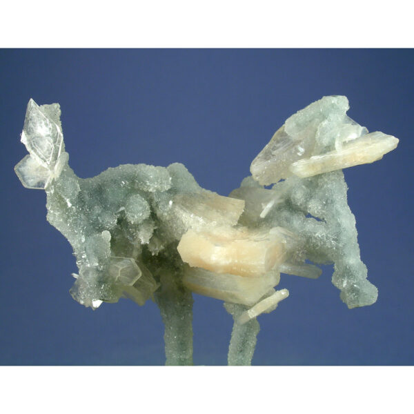 Stilbite, Chalcedony from Jalgaon, Maharashtra, India - Image 2