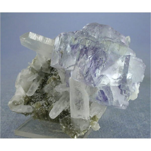 Fluorite, Quartz from Yaogangxian Mine, Hunan Province, China - Image 5