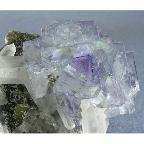 Fluorite, Quartz from Yaogangxian Mine, Hunan Province, China - Image 7