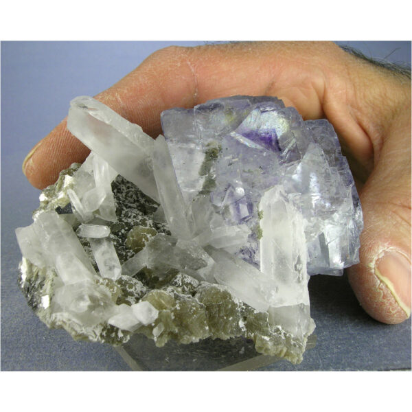 Fluorite, Quartz from Yaogangxian Mine, Hunan Province, China - Image 8