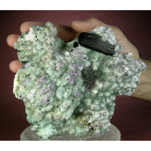 Fluorite, Tourmaline from Erongo Massif, Omaruru District, Namibia - Image 2