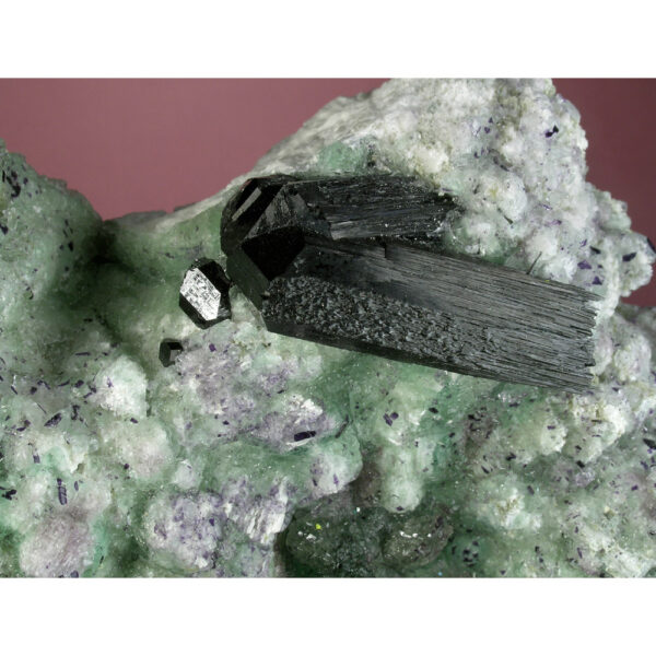 Fluorite, Tourmaline from Erongo Massif, Omaruru District, Namibia - Image 4